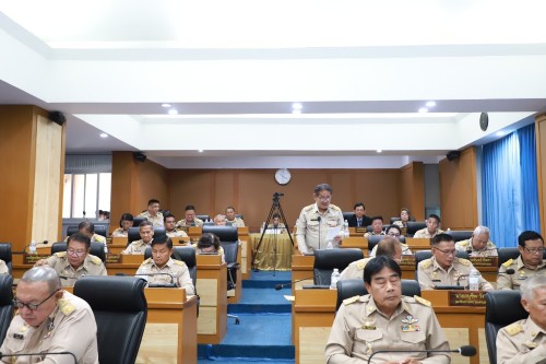 สภาเทศบาลนครแม่สอด จัดประชุมสภาเทศบาลนครแม่สอด สมัยประชุมสามัญ สมัยที่ 2 ประจำปี 2568