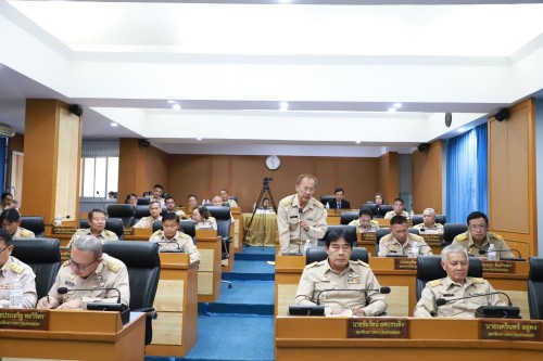 สภาเทศบาลนครแม่สอด จัดประชุมสภาเทศบาลนครแม่สอด สมัยประชุมสามัญ สมัยที่ 2 ประจำปี 2568