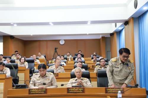 สภาเทศบาลนครแม่สอด จัดประชุมสภาเทศบาลนครแม่สอด สมัยประชุมสามัญ สมัยที่ 2 ประจำปี 2568