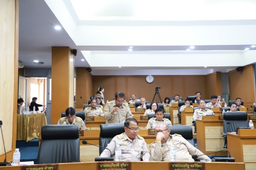 สภาเทศบาลนครแม่สอด จัดประชุมสภาเทศบาลนครแม่สอด สมัยประชุมสามัญ สมัยที่ 2 ประจำปี 2568