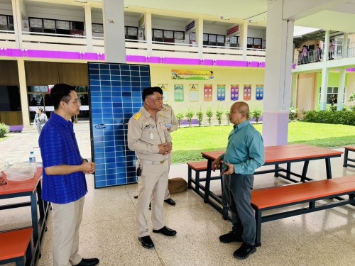 ทน.แม่สอด เข้าร่วมพิธีเปิดการส่งเสริมการใช้เทคโนโลยีและนวัตกรรม เพื่อการพัฒนาเมืองชายแดนไทยสู่เมืองเศรษฐกิจแห่งภูมิภาค \"Open Technology and Innovation Hub\"