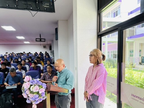 ทน.แม่สอด เข้าร่วมพิธีเปิดการส่งเสริมการใช้เทคโนโลยีและนวัตกรรม เพื่อการพัฒนาเมืองชายแดนไทยสู่เมืองเศรษฐกิจแห่งภูมิภาค \"Open Technology and Innovation Hub\"