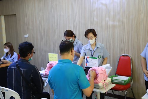 ทน.แม่สอด ตรวจสุขภาพประจำปี 2568 แก่พนักงานและพนักงานจ้าง ในสังกัดเทศบาลนครแม่สอด