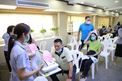 ทน.แม่สอด ตรวจสุขภาพประจำปี 2568 แก่พนักงานและพนักงานจ้าง ในสังกัดเทศบาลนครแม่สอด