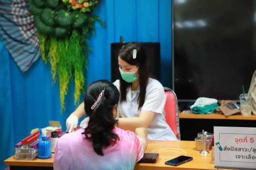 ทน.แม่สอด ตรวจสุขภาพประจำปี 2568 แก่พนักงานและพนักงานจ้าง ในสังกัดเทศบาลนครแม่สอด