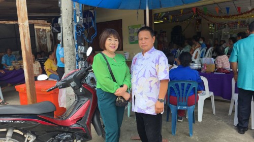 ทน.แม่สอด เข้าร่วมการจัดกิจกรรมนันทนาการและการประชุมผู้สูงอายุชุมชนปู่แดง ประจำเดือน มิถุนายน 2568