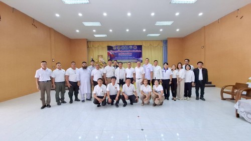 เทศบาลนครแม่สอด เข้าร่วมพิธีเปิดโครงการศูนย์ฟื้นฟูสภาพทางสังคมจังหวัดตาก สาขาอำเภอแม่สอด ประจำปีงบประมาณ 2568