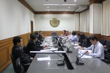 เทศบาลนครแม่สอด ประชุมร่วมคณะทำงาน เตรียมทำแผนแม่บทขอรับการสนับสนุนงบประมาณ พัฒนานครแม่สอด รองรับเขตเศรษฐกิจ เขตปกครองพิเศษ รับ AECปี 58