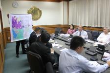เทศบาลนครแม่สอด ประชุมร่วมคณะทำงาน เตรียมทำแผนแม่บทขอรับการสนับสนุนงบประมาณ พัฒนานครแม่สอด รองรับเขตเศรษฐกิจ เขตปกครองพิเศษ รับ AECปี 58