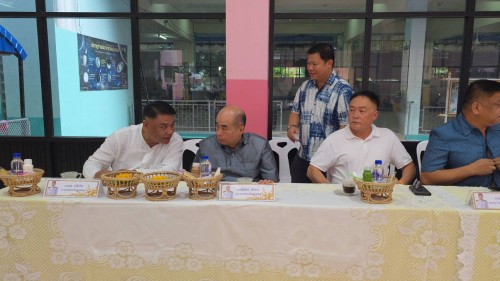 ทน.แม่สอด เข้าร่วมการจัดกิจกรรมหล่อเทียนจำนำพรรษา โรงเรียนเทศบาลวัดดอนแก้ว ประจำปีการศึกษา 2568