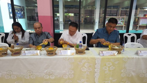 ทน.แม่สอด เข้าร่วมการจัดกิจกรรมหล่อเทียนจำนำพรรษา โรงเรียนเทศบาลวัดดอนแก้ว ประจำปีการศึกษา 2568