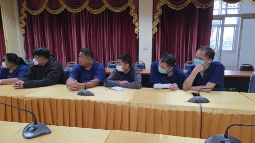 เทศบาลนครแม่สอด ประชุมมอบนโยบายแนวทางการทำงานให้แก่ กองการศึกษา และ กองยุทธศาสตร์และงบประมาณ