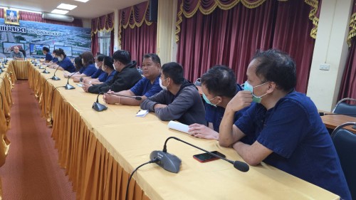 เทศบาลนครแม่สอด ประชุมมอบนโยบายแนวทางการทำงานให้แก่ กองการศึกษา และ กองยุทธศาสตร์และงบประมาณ