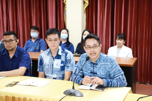 เทศบาลนครแม่สอด ประชุมมอบนโยบายแนวทางการทำงานให้แก่ กองการศึกษา และ กองยุทธศาสตร์และงบประมาณ