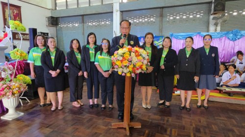 ทน.แม่สอด เข้าร่วมประชุมผู้ปกครองนักเรียนโรงเรียนเทศบาลวัดมณีไพรสณฑ์