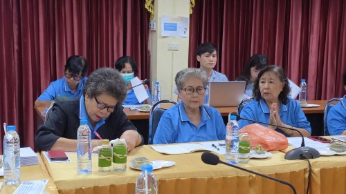 เทศบาลนครแม่สอด เข้าร่วมการประชุมชมรมผู้สูงอายุเทศบาลนครแม่สอด