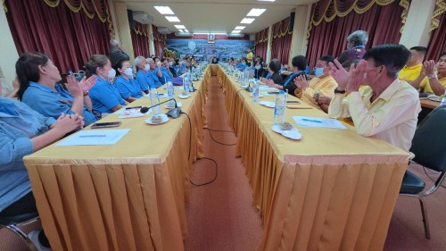 เทศบาลนครแม่สอด เข้าร่วมการประชุมชมรมผู้สูงอายุเทศบาลนครแม่สอด