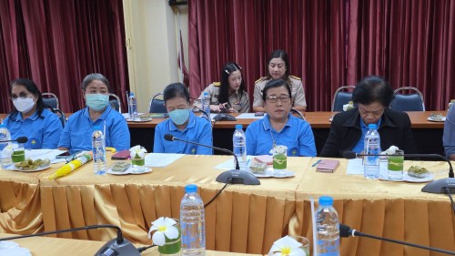 เทศบาลนครแม่สอด เข้าร่วมการประชุมชมรมผู้สูงอายุเทศบาลนครแม่สอด
