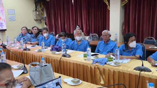 เทศบาลนครแม่สอด เข้าร่วมการประชุมชมรมผู้สูงอายุเทศบาลนครแม่สอด