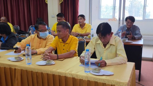 เทศบาลนครแม่สอด เข้าร่วมการประชุมชมรมผู้สูงอายุเทศบาลนครแม่สอด
