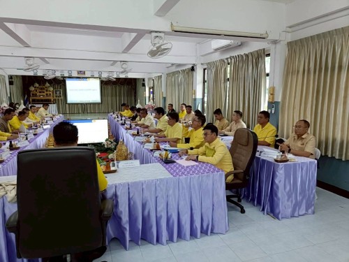 ทน.แม่สอด เข้าร่วมการประชุมหัวหน้าส่วนราชการ หัวหน้าหน่วยงานรัฐวิสาหกิจ สังกัดกระทรวงมหาดไทย นายอำเภอ และผู้ที่เกี่ยวข้อง ครั้งที่ 6/2568
