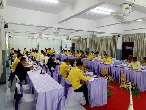 ทน.แม่สอด เข้าร่วมการประชุมหัวหน้าส่วนราชการ หัวหน้าหน่วยงานรัฐวิสาหกิจ สังกัดกระทรวงมหาดไทย นายอำเภอ และผู้ที่เกี่ยวข้อง ครั้งที่ 6/2568