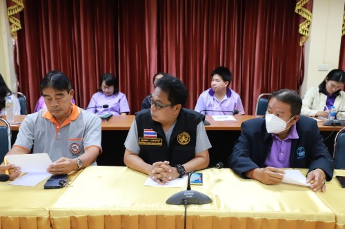 เทศบาลนครแม่สอด ประชุมมอบนโยบายแนวทางการทำงานให้แก่ กองช่างสุขาภิบาล