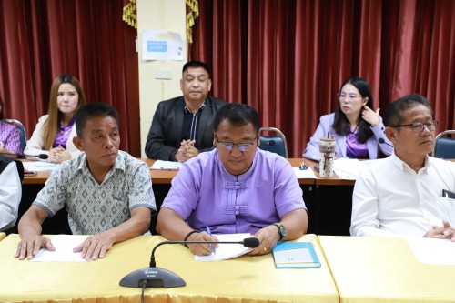 เทศบาลนครแม่สอด ประชุมมอบนโยบายแนวทางการทำงานให้แก่ กองช่างสุขาภิบาล