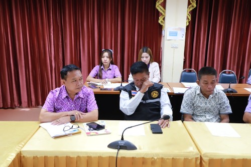 เทศบาลนครแม่สอด ประชุมมอบนโยบายแนวทางการทำงานให้แก่ กองช่างสุขาภิบาล