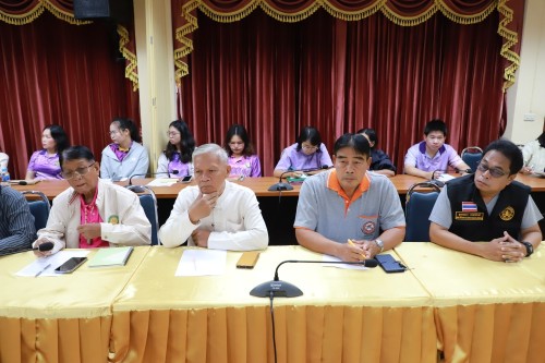 เทศบาลนครแม่สอด ประชุมมอบนโยบายแนวทางการทำงานให้แก่ กองช่างสุขาภิบาล