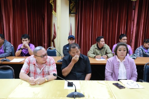 เทศบาลนครแม่สอด ประชุมมอบนโยบายแนวทางการทำงานให้แก่ กองช่างสุขาภิบาล