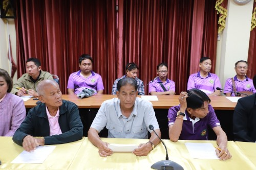 เทศบาลนครแม่สอด ประชุมมอบนโยบายแนวทางการทำงานให้แก่ กองช่างสุขาภิบาล