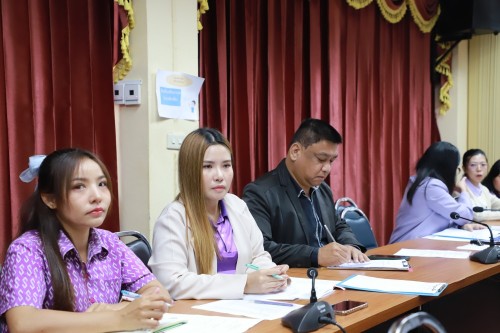 เทศบาลนครแม่สอด ประชุมมอบนโยบายแนวทางการทำงานให้แก่ กองช่างสุขาภิบาล