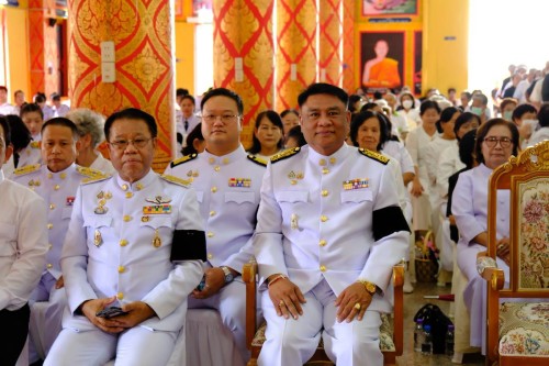 เทศบาลนครแม่สอด ร่วมพิธีพระราชทานน้ำหลวงสรงศพ พระครูอนุกูลวรการ  (สมศักดิ์ ผาสุขกาโม ป.ธ.4) อดีตเจ้าคณะอำเภออุ้มผาง อดีตเจ้าอาวาสวัดดอนแก้ว