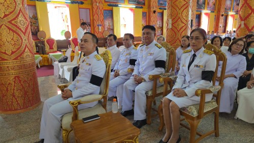 เทศบาลนครแม่สอด ร่วมพิธีพระราชทานน้ำหลวงสรงศพ พระครูอนุกูลวรการ  (สมศักดิ์ ผาสุขกาโม ป.ธ.4) อดีตเจ้าคณะอำเภออุ้มผาง อดีตเจ้าอาวาสวัดดอนแก้ว