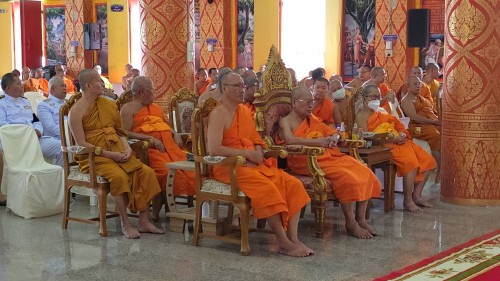 เทศบาลนครแม่สอด ร่วมพิธีพระราชทานน้ำหลวงสรงศพ พระครูอนุกูลวรการ  (สมศักดิ์ ผาสุขกาโม ป.ธ.4) อดีตเจ้าคณะอำเภออุ้มผาง อดีตเจ้าอาวาสวัดดอนแก้ว