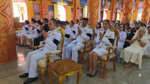 เทศบาลนครแม่สอด ร่วมพิธีพระราชทานน้ำหลวงสรงศพ พระครูอนุกูลวรการ  (สมศักดิ์ ผาสุขกาโม ป.ธ.4) อดีตเจ้าคณะอำเภออุ้มผาง อดีตเจ้าอาวาสวัดดอนแก้ว
