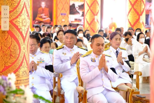 เทศบาลนครแม่สอด ร่วมพิธีพระราชทานน้ำหลวงสรงศพ พระครูอนุกูลวรการ  (สมศักดิ์ ผาสุขกาโม ป.ธ.4) อดีตเจ้าคณะอำเภออุ้มผาง อดีตเจ้าอาวาสวัดดอนแก้ว