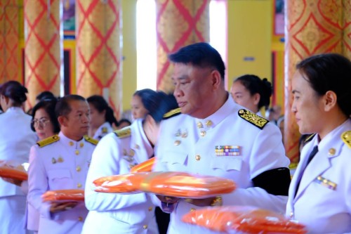 เทศบาลนครแม่สอด ร่วมพิธีพระราชทานน้ำหลวงสรงศพ พระครูอนุกูลวรการ  (สมศักดิ์ ผาสุขกาโม ป.ธ.4) อดีตเจ้าคณะอำเภออุ้มผาง อดีตเจ้าอาวาสวัดดอนแก้ว