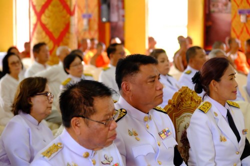 เทศบาลนครแม่สอด ร่วมพิธีพระราชทานน้ำหลวงสรงศพ พระครูอนุกูลวรการ  (สมศักดิ์ ผาสุขกาโม ป.ธ.4) อดีตเจ้าคณะอำเภออุ้มผาง อดีตเจ้าอาวาสวัดดอนแก้ว