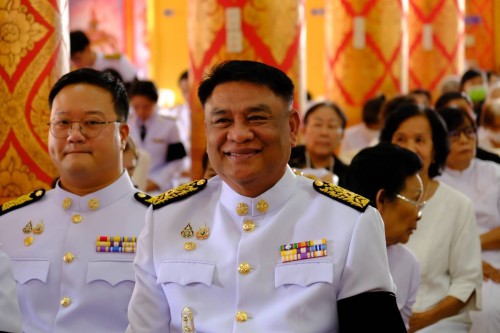 เทศบาลนครแม่สอด ร่วมพิธีพระราชทานน้ำหลวงสรงศพ พระครูอนุกูลวรการ  (สมศักดิ์ ผาสุขกาโม ป.ธ.4) อดีตเจ้าคณะอำเภออุ้มผาง อดีตเจ้าอาวาสวัดดอนแก้ว