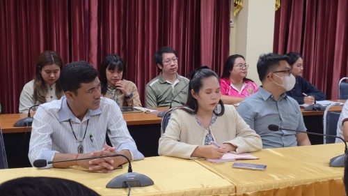 เทศบาลนครแม่สอด ประชุมมอบนโยบายแนวทางการทำงานให้แก่ กองช่าง