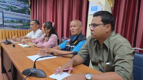 เทศบาลนครแม่สอด ประชุมมอบนโยบายแนวทางการทำงานให้แก่ กองช่าง