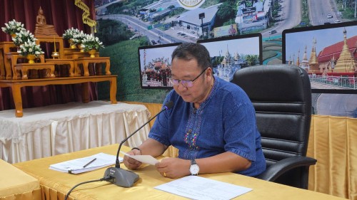 ทน.แม่สอด เข้าร่วมการประชุมคณะกรรมการกลั่นกรองผู้ยื่นคำร้องต่อคณะกรรมการช่วยเหลือประชาชนขององค์กรปกครองส่วนท้องถิ่น เทศบาลนครแม่สอด