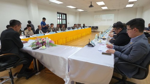 เทศบาลนครแม่สอด เข้าร่วมการประชุมการจัดงานวันรพีประจำปี 2568 