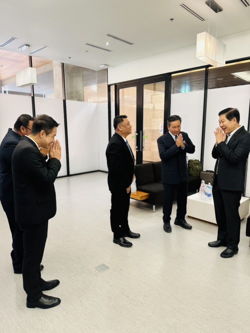 ทน.แม่สอด เข้าร่วมประชุมกับคณะอนุกรรมาธิการท้องถิ่น เทศบาลนคร เทศบาลเมือง เทศบาลตำบล และเงินอุดหนุนที่จัดสรรให้แก่องค์กรปกครองส่วนท้องถิ่น (องค์การบริหารส่วนตำบล) ของกรมส่งเสริมการปกครองท้องถิ่น