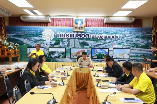 เทศบาลนครแม่สอด เข้าร่วมโครงการฝึกอบรมให้ความรู้ เรื่อง การพัฒนาศักยภาพคณะกรรมการศูนย์ยุติธรรรมชุมชน ประจำปีงบประมาณ 2568 โดยสำนักงานยุติธรรมจังหวัดตาก