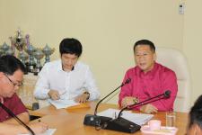 ตาก-นักธุรกิจพม่าพบนายกนครแม่สอดร่วมพัฒนาเมืองคู่แฝด‏