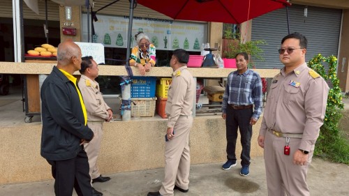ทน.แม่สอด ลงพื้นที่ตรวจสอบความเรียบร้อย โครงการพัฒนาตามผังเมืองรวมเมืองแม่สอด อำเภอแม่สอด จังหวัดตาก ระยะที่ 2 