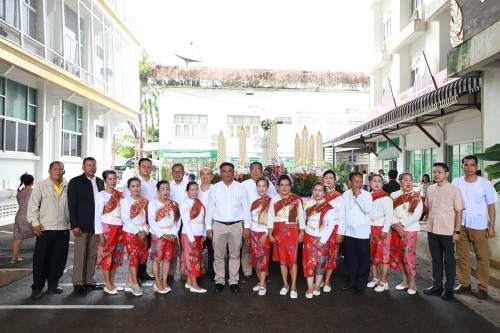 ทน.แม่สอด เข้าร่วมโครงการจัดงานประเพณีแห่เทียนจำนำพรรษา ประจำปีงบประมาณ พ.ศ. 2568